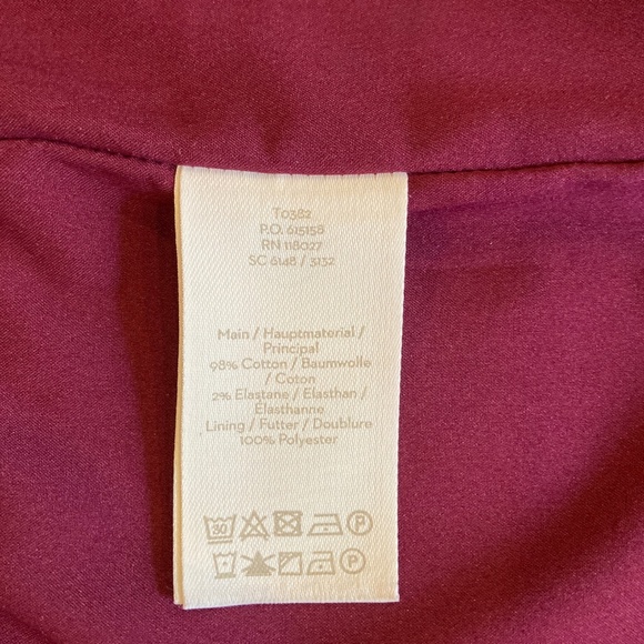 Boden cranberry wide-wale corduroy skirt - Picture 6 of 10